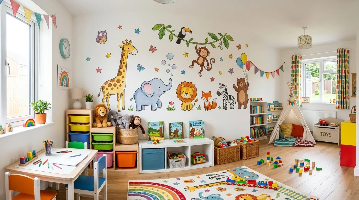 Add botanical shapes for softness